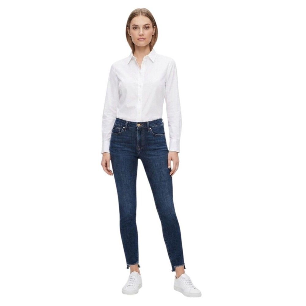 Hudson Nico Mid Rise Skinny Ankle Jeans